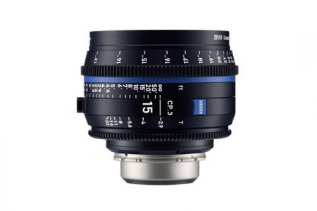 Zeiss CP.3 15mm T2.9 Compact Prime Lens (EF) Mount, Meters