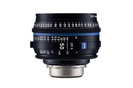 Zeiss CP.3 50mm T2.1 Compact Prime Lens ( EF) Mount, Meters