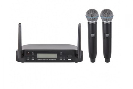Special wireless microphone for event speaker