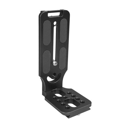 L-shaped camera plate, mounted