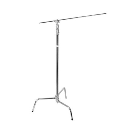 Impact C-Stand with Quick Release Sliding Leg with Grip Arm